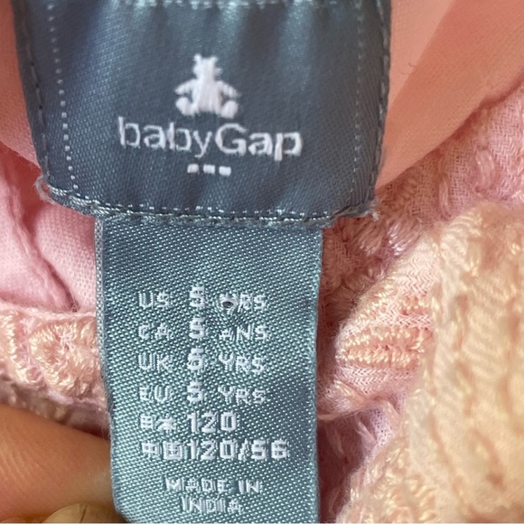 Baby GAP Light Pink Top with Long Sleeves - Picture 8 of 8